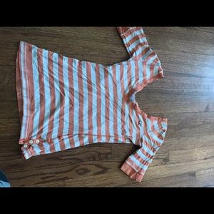 Hollister striped t shirt